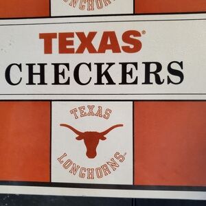 Checkers Game - Orange and White